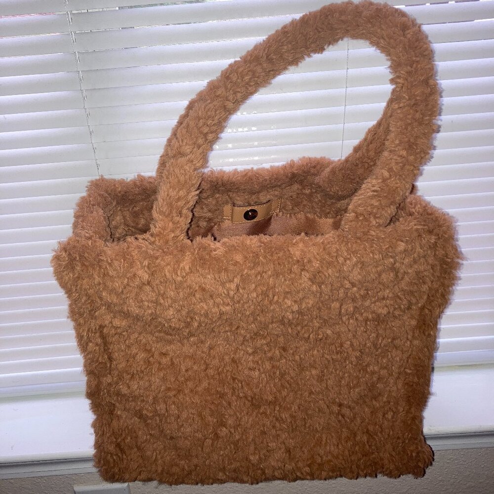 Large Fluffy Tote Bag